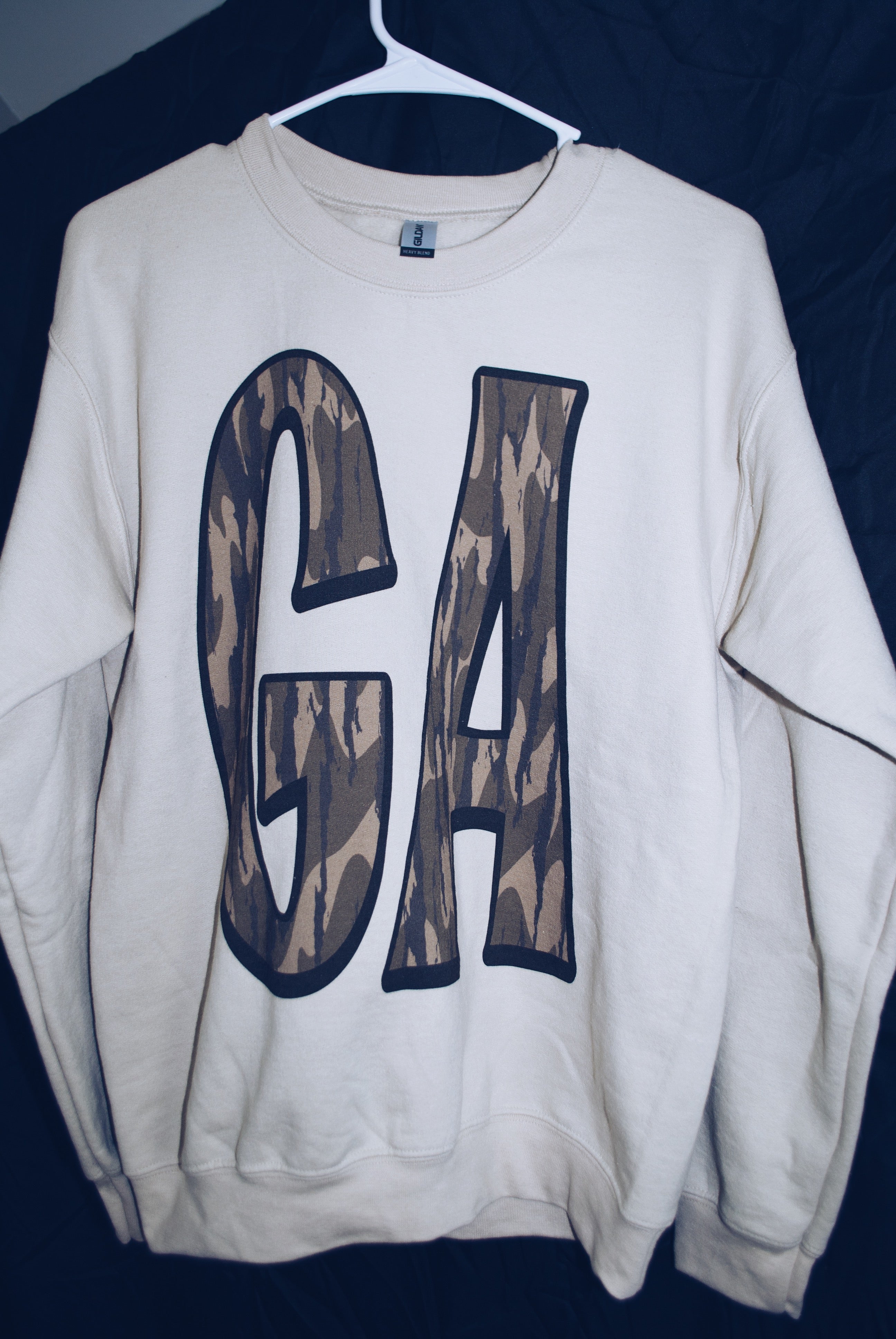 GA camo sweatshirt