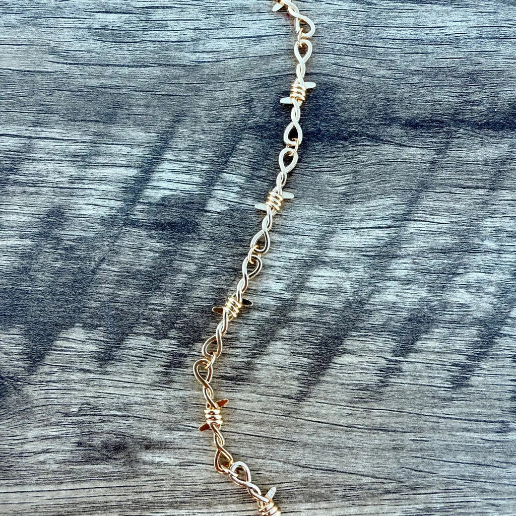 Barbed Wire Hat Chain