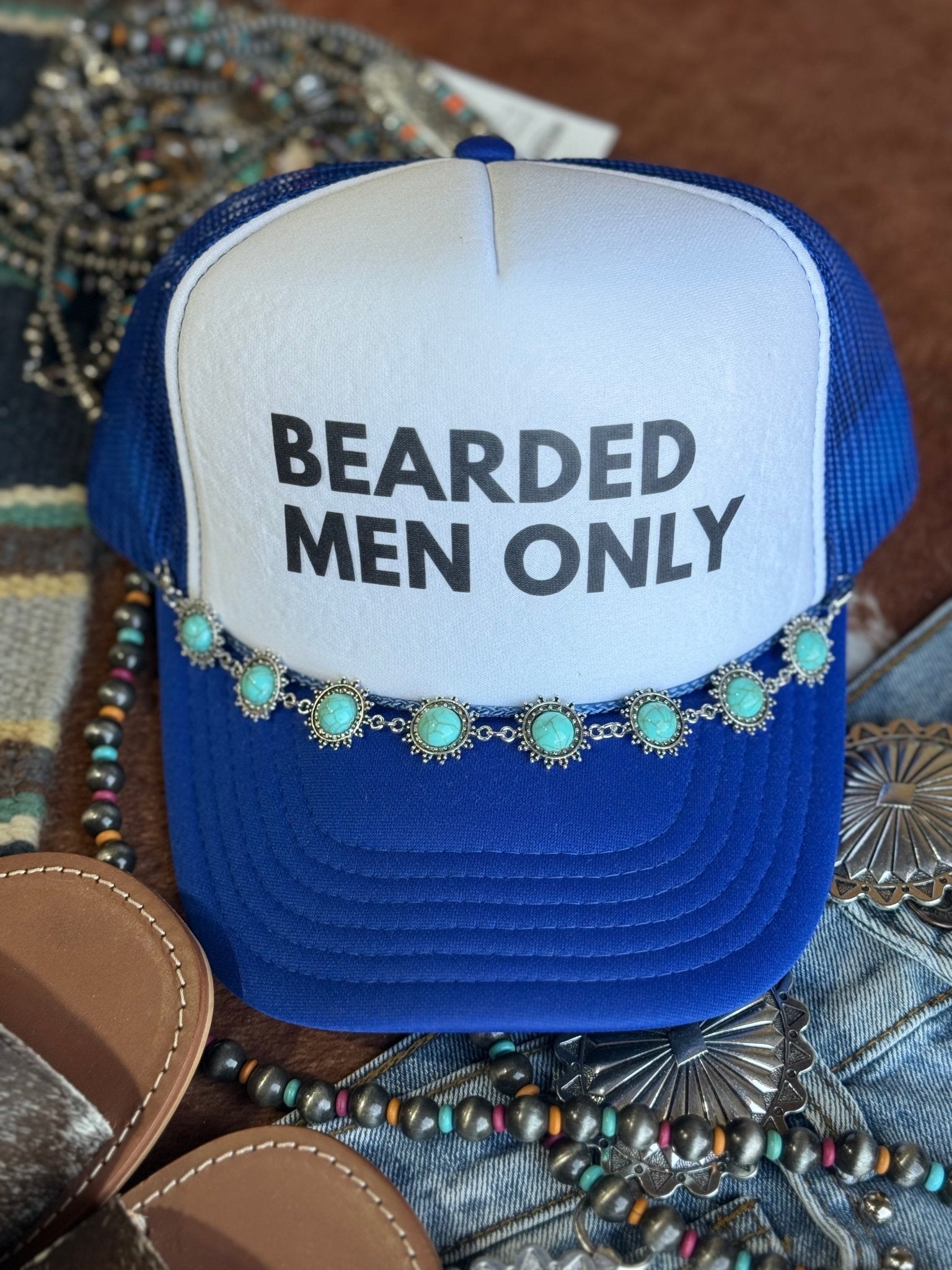 Bearded Men Only Trucker Hat