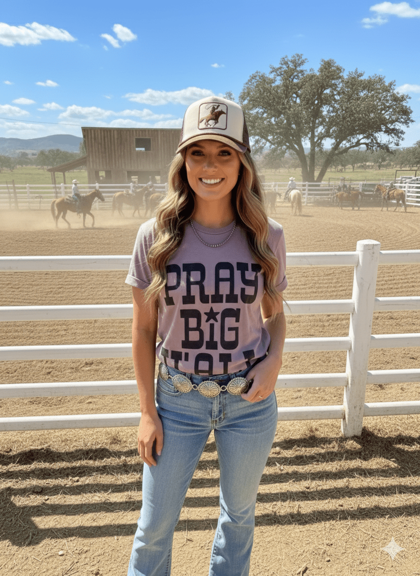 Pray Big Y'all Graphic Tee