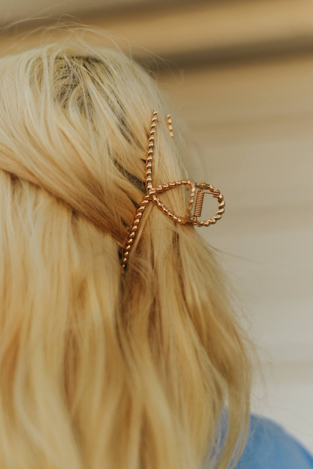 Twisted Rope Claw Hair Clip