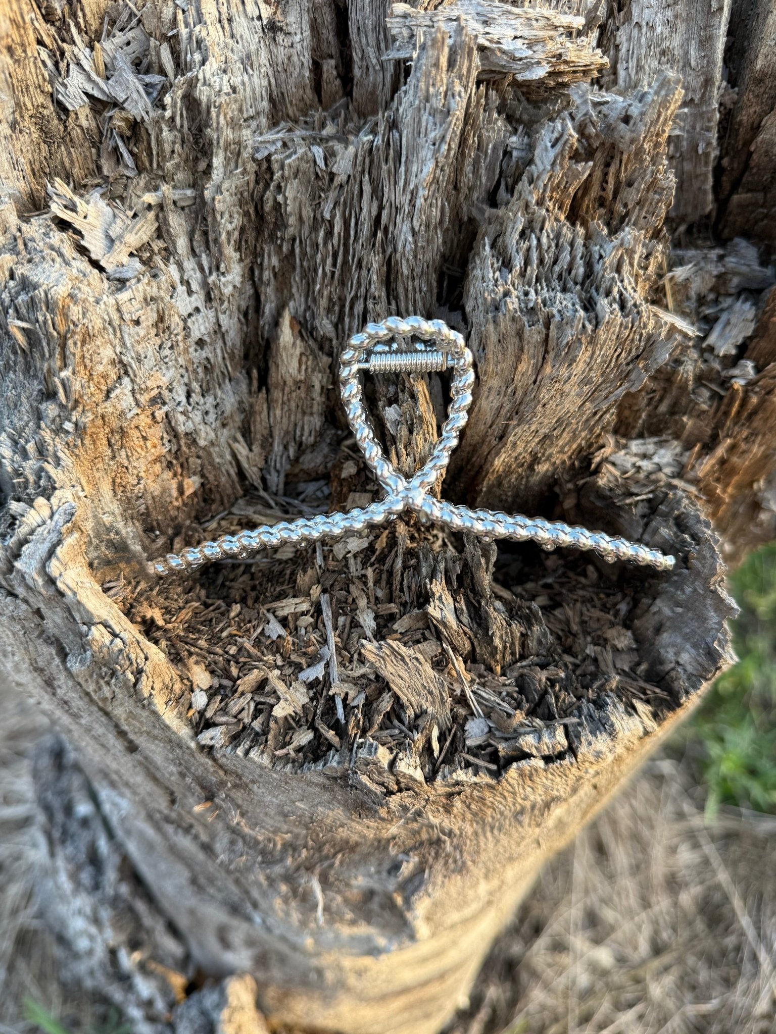Twisted Rope Claw Hair Clip